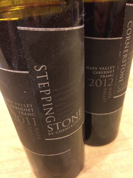 Cornerstone Cellars 2011 and 2012 Black Label Cabernet Franc